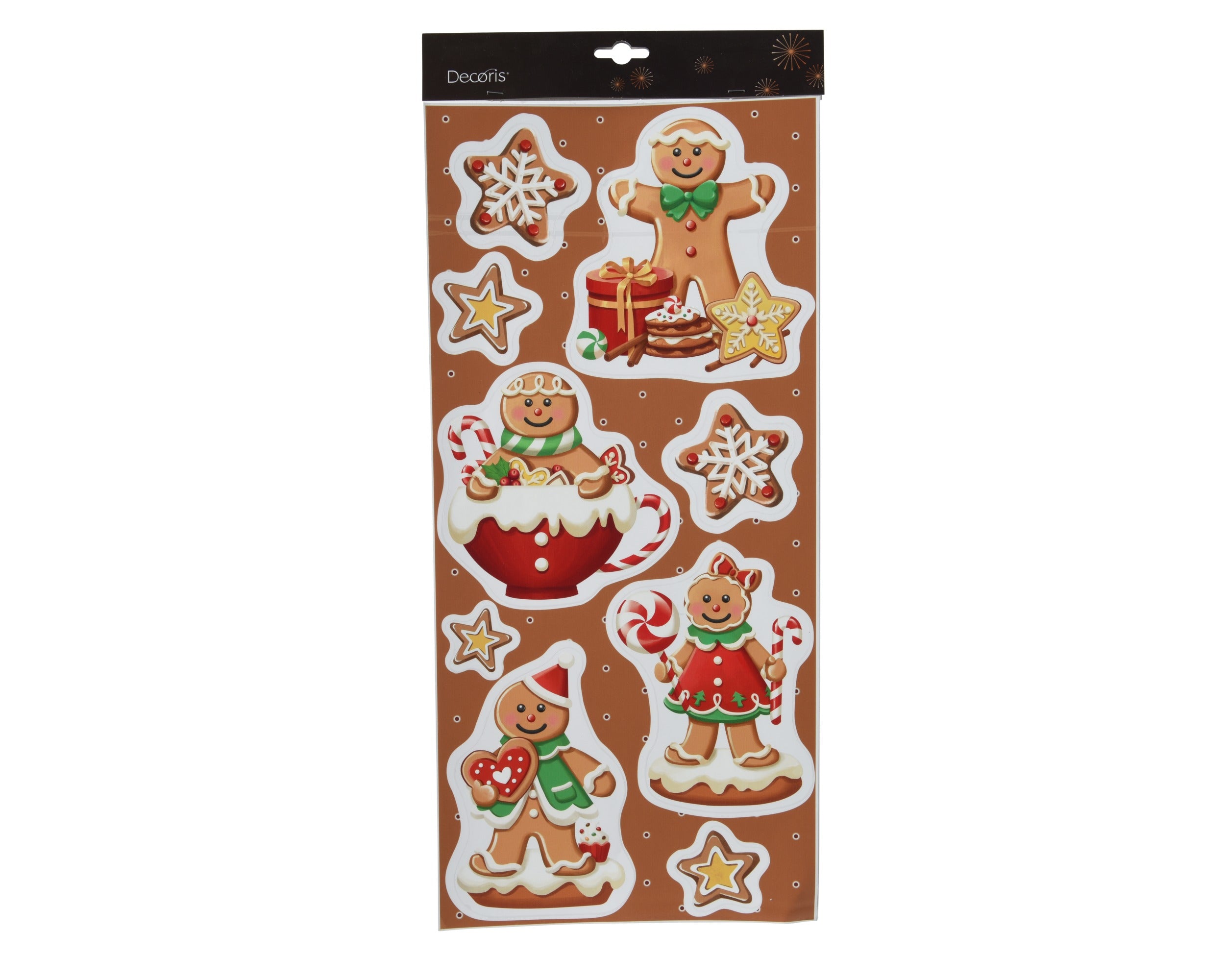 Kerst sticker papier - multi