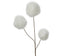 Kerst fluffy bulbs 12x70cm - wit