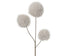 Kerst fluffy bulbs 12x70cm - creme