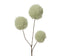 Kerst fluffy bulbs 12x70cm - salie groen
