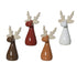 Kerstdeco hert porselein 7x13.8cm - ass. (prijs per stuk)