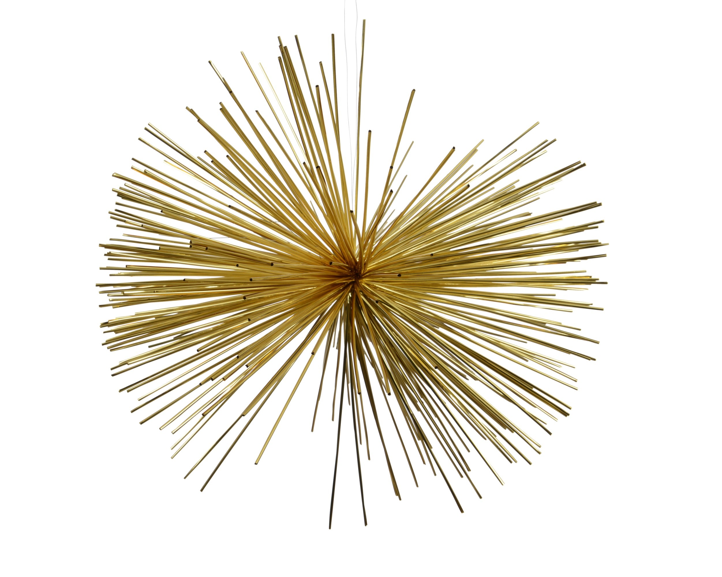 Kerst ster glans 30cm - goud