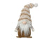 Kerstdeco gnoom polyester 40cm - beige