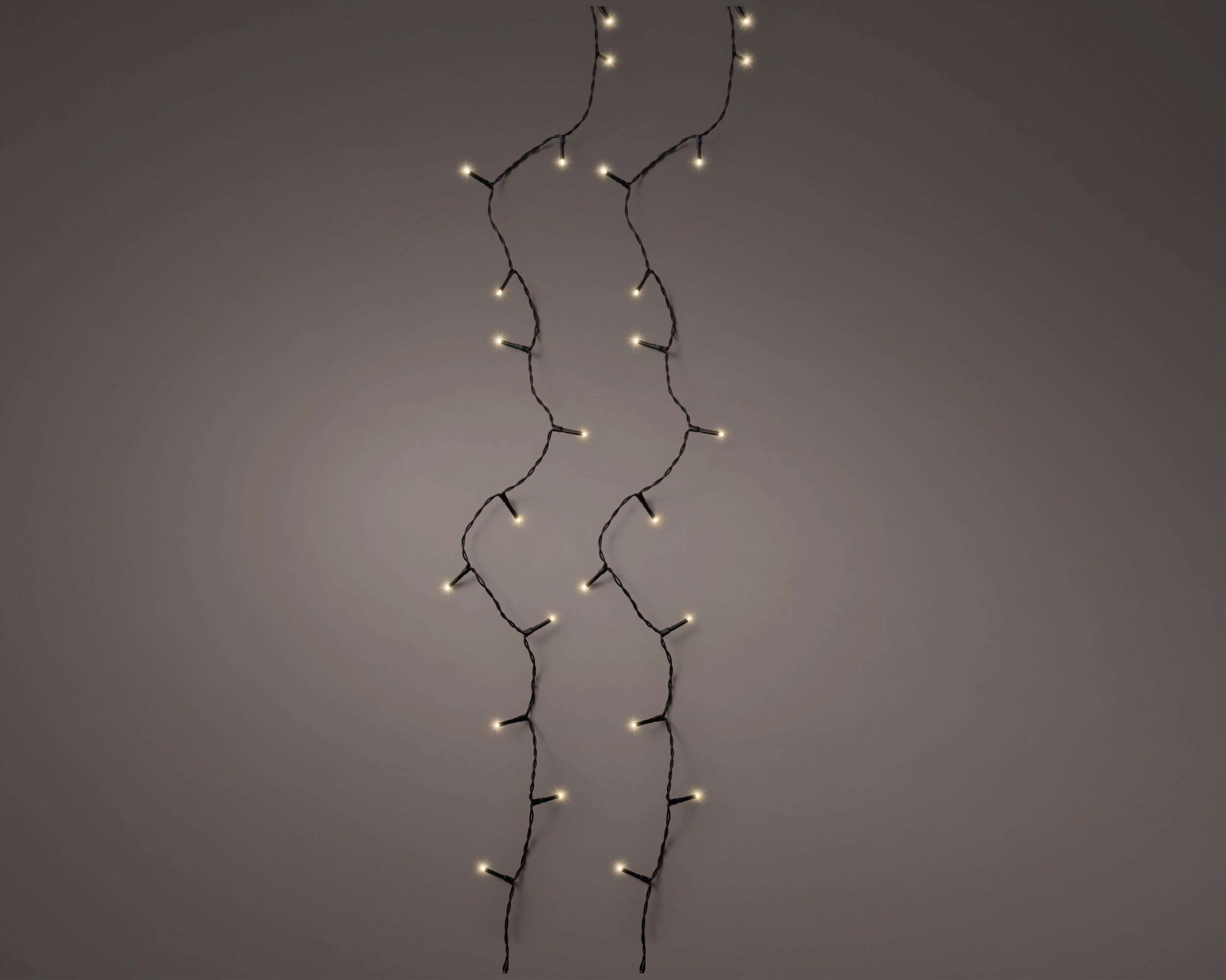 Lumineo LED basic 1350cm 180L - zwart/soft gold  - kerstverlichting