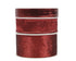 Kerst lint polyester 400cm - rood - ass. (prijs per stuk)
