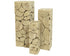 Pilaar paulowniahout L 33x33x95cm - blond (prijs per stuk)