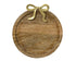 Bord mangohout 20x23cm - naturel