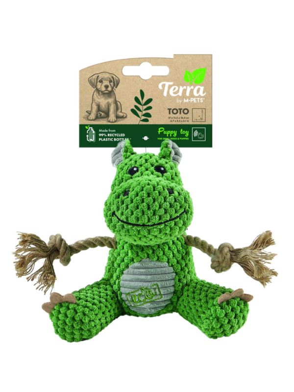 M-PETS TERRA ECO Puppy Toy TOTO