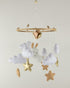 LITTLE LOUA Handmade bunny baby mobile