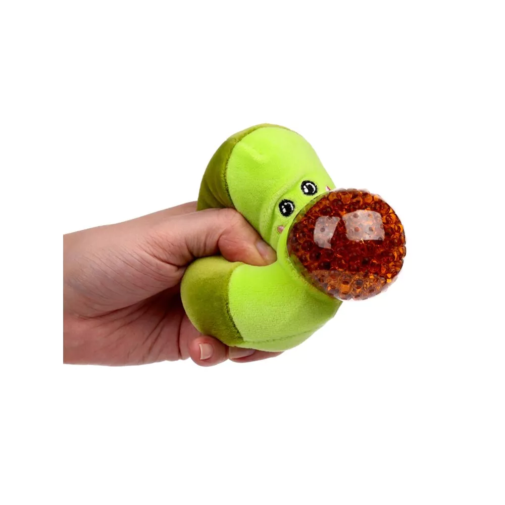SQUEEZIES Pluche knijpknuffel - Avocado ass.