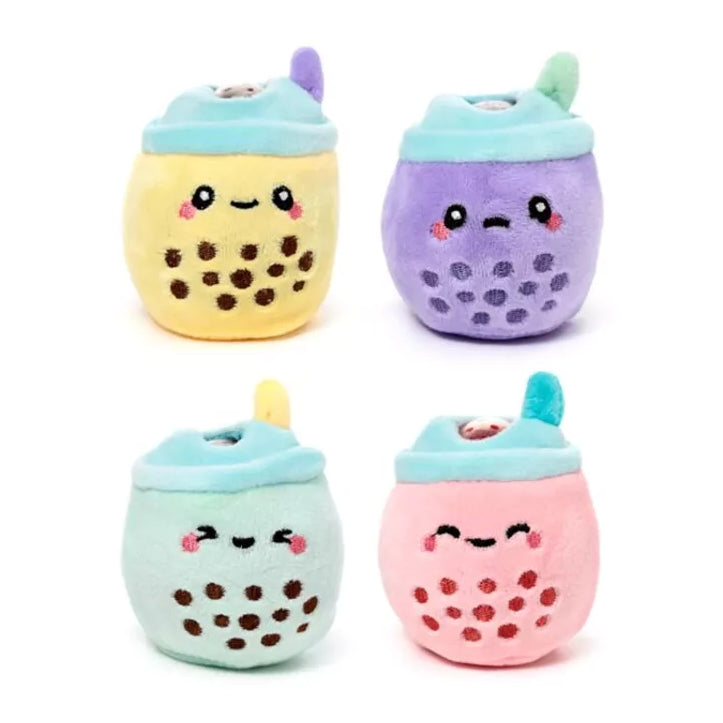 SQUEEZIES Pluche knijpknuffel - Foodiemals Bubble Tea ass.