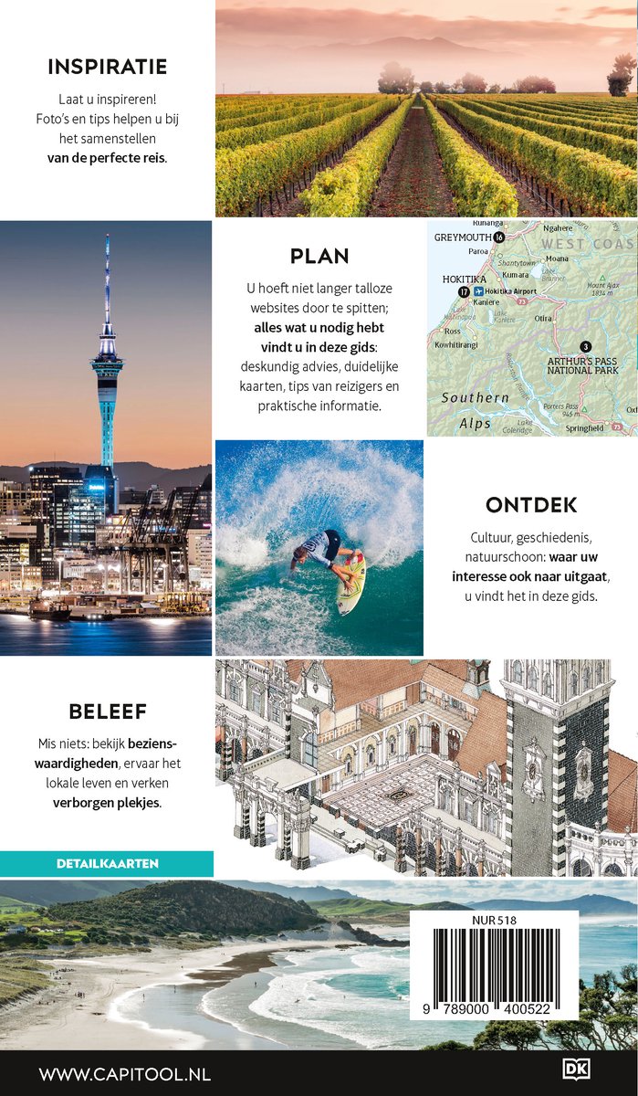 Nieuw Zeeland - Capitool reisgids
