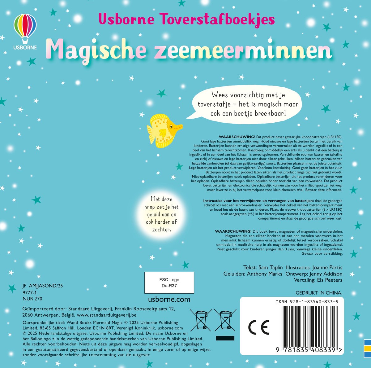 Magische zeemeerminnen - Usborne toverstafboekje
