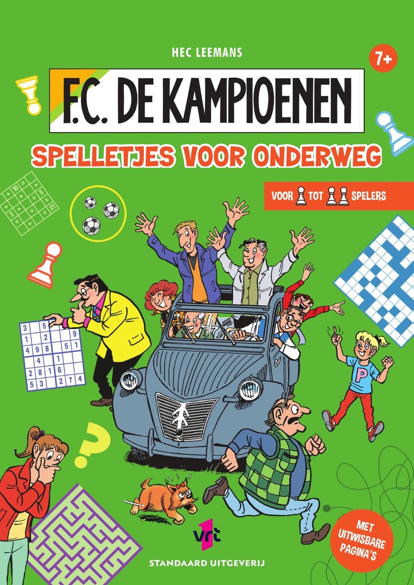 FC De Kampioenen - Spelletjes voor onderweg - Hec Leemans