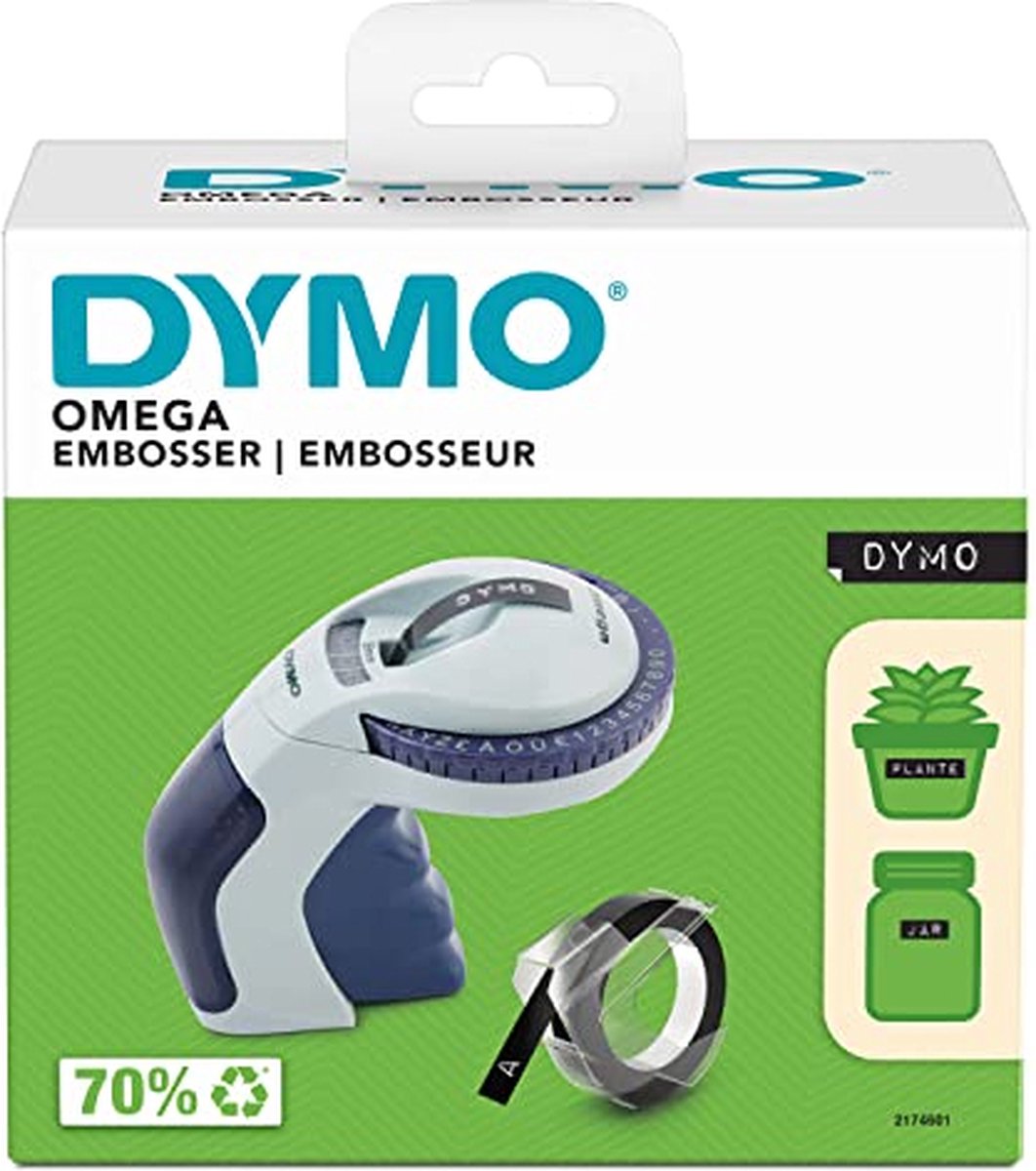 DYMO Lettertang Omega - 3D labels - S/ 49 karakters