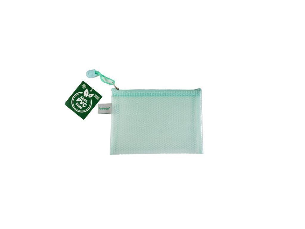 Opbergtas met rits - PVC vrije folie - ass. kleuren