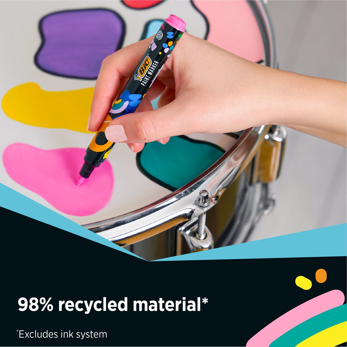 BIC Paint marker box - 4st.