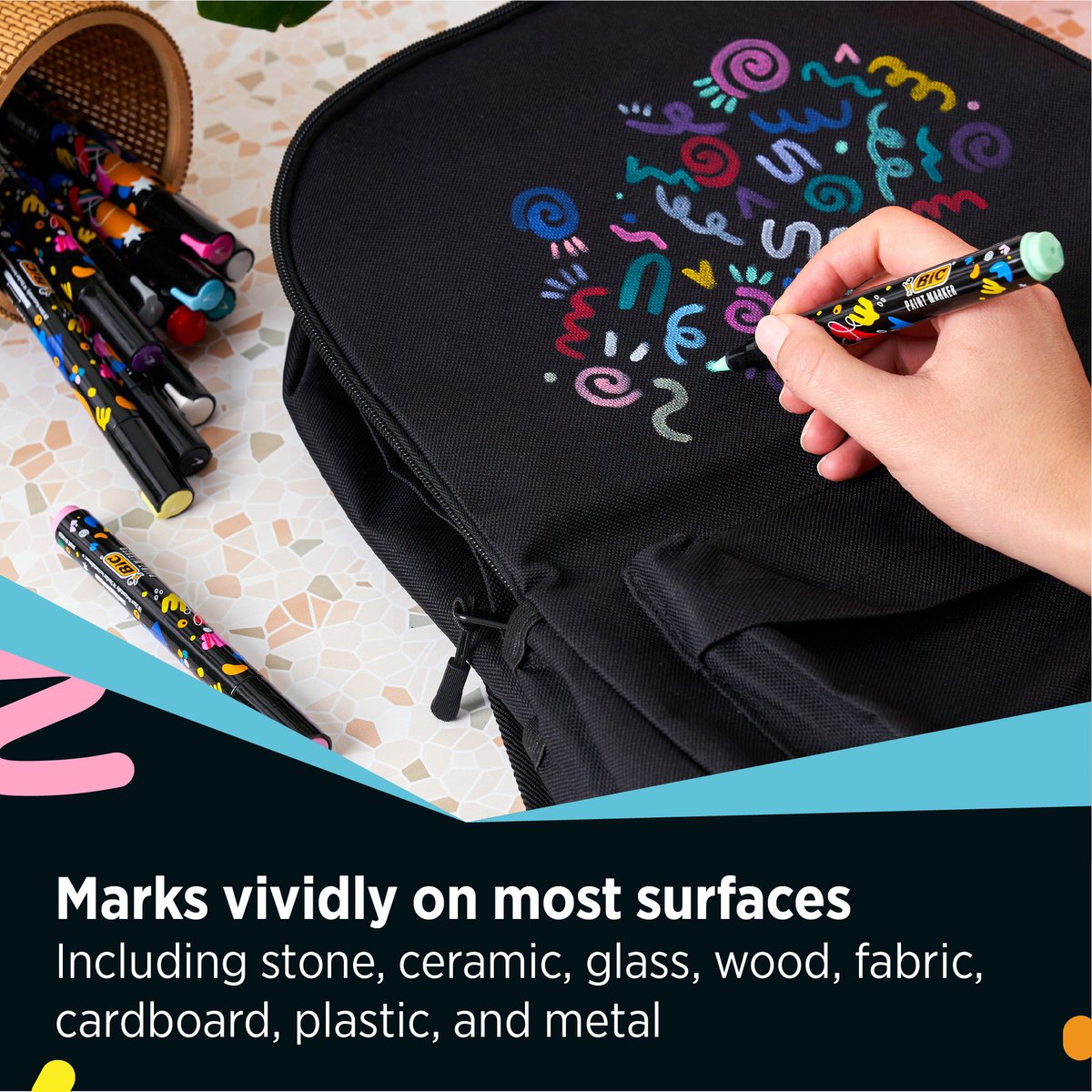 BIC Paint marker box - 4st.