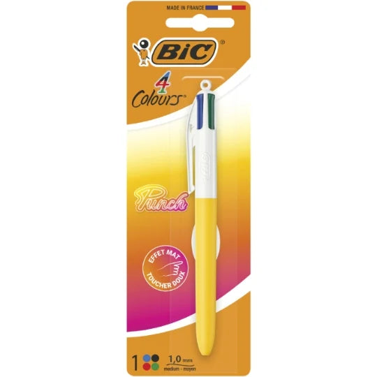 BIC 4kleuren balpen - uni vif
