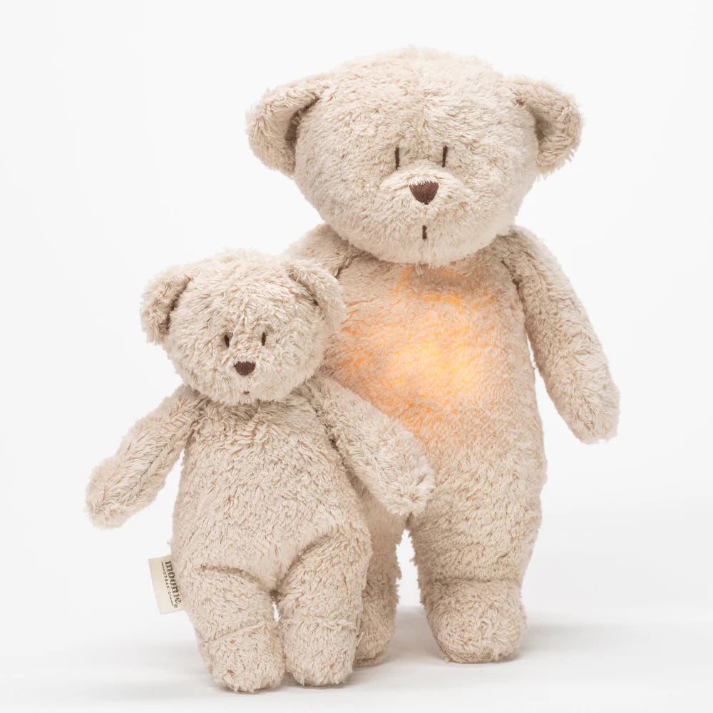 MOONIE Sensory knuffel little teddy - sand