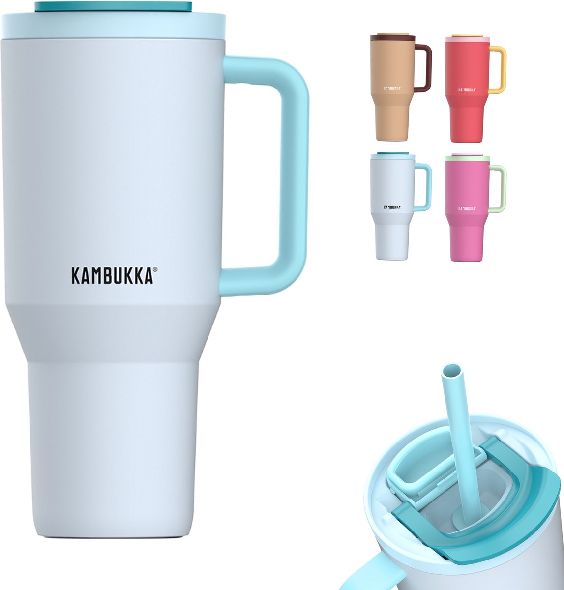KAMBUKKA Rio beker 950ml - frosty coconut