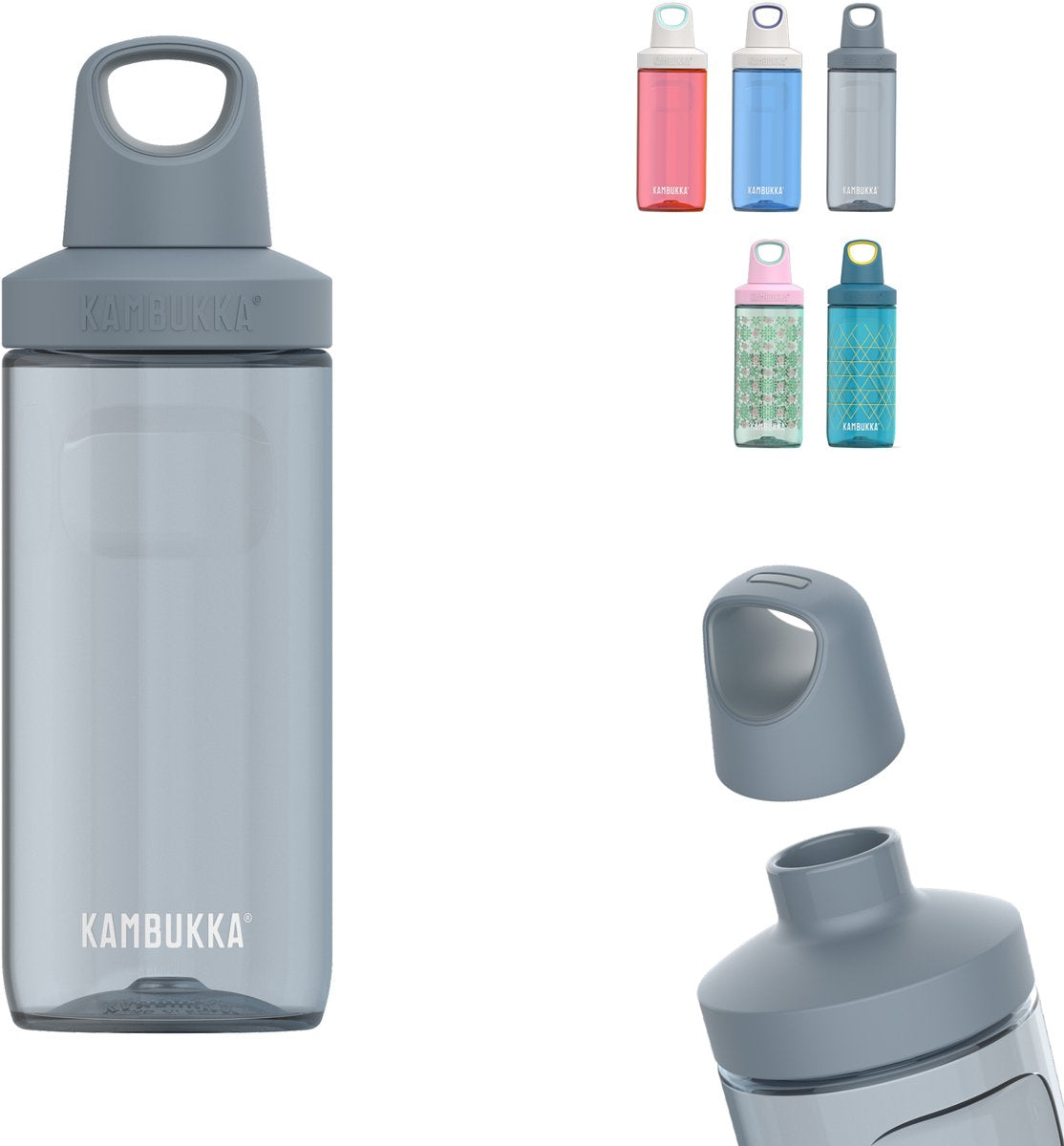 KAMBUKKA Reno drinkfles 500ml - grijs