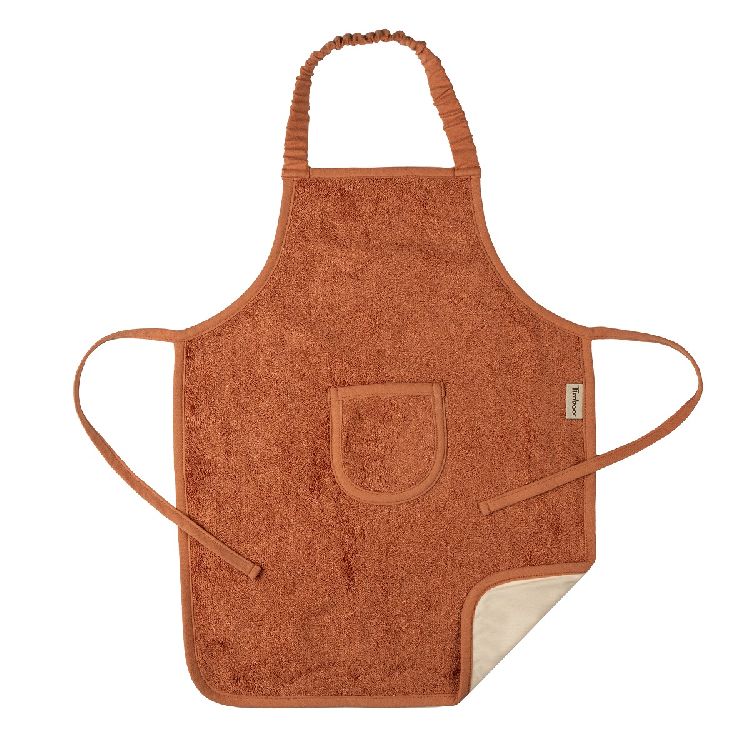 Timboo KIDS' APRON waterproof - 38x49cm - sunrise orange
