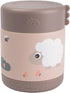 Done By Deer thermos voedselbeker 300ml - tiny farm powder pink