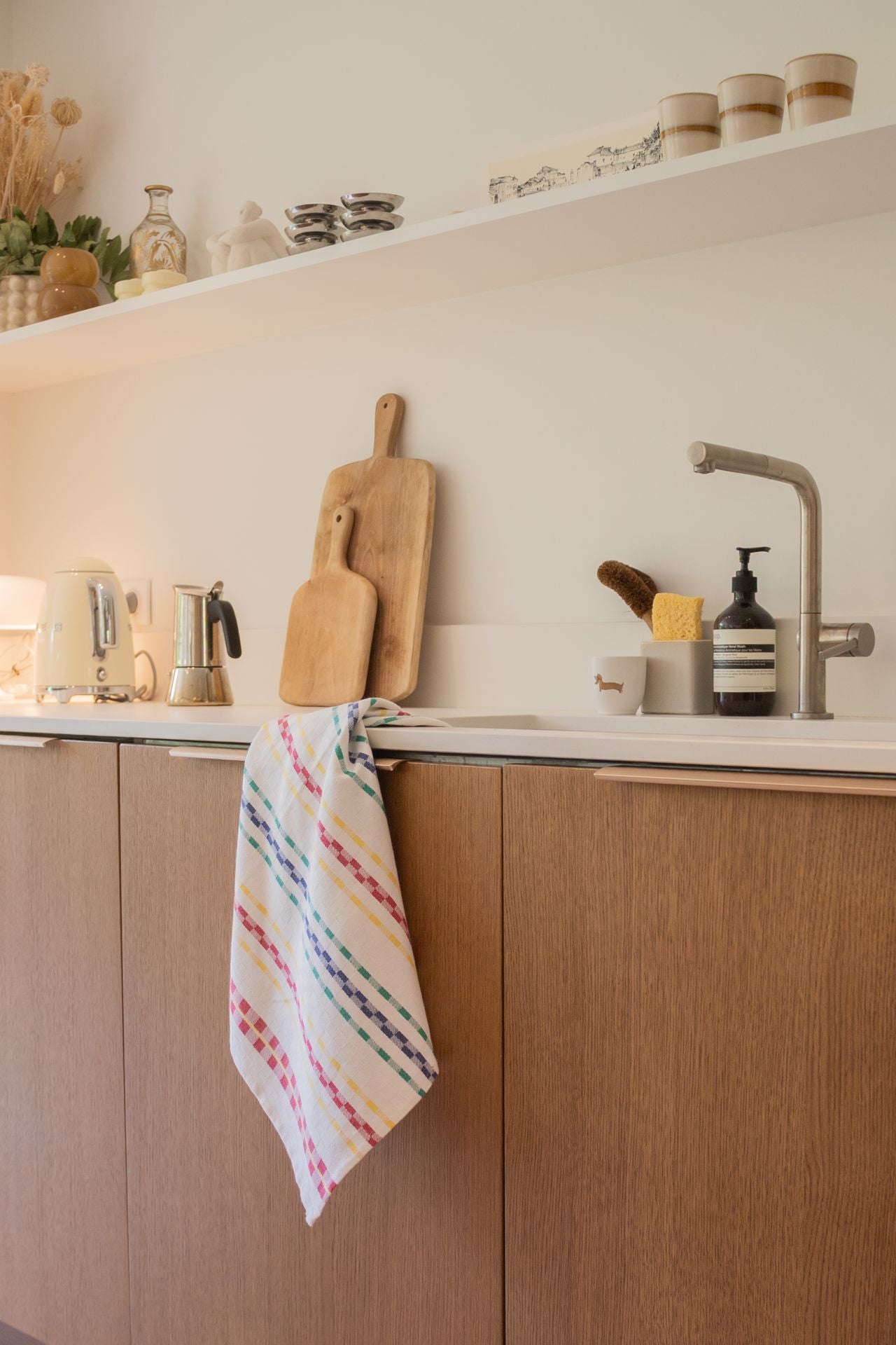 TISECO Colori keukenhanddoeken 3st.- 65x65cm