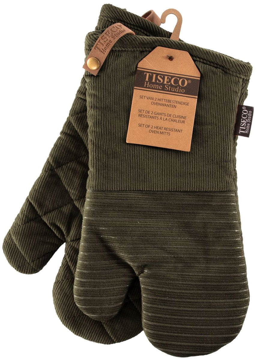 TISECO Velmar ovenwanten (1R+1L)- 17x33cm - olijfgroen
