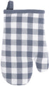 TISECO Gingham ovenwant - 28x18cm - blauw