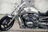 Glasschilderij Zilveren motor - 120x80cm