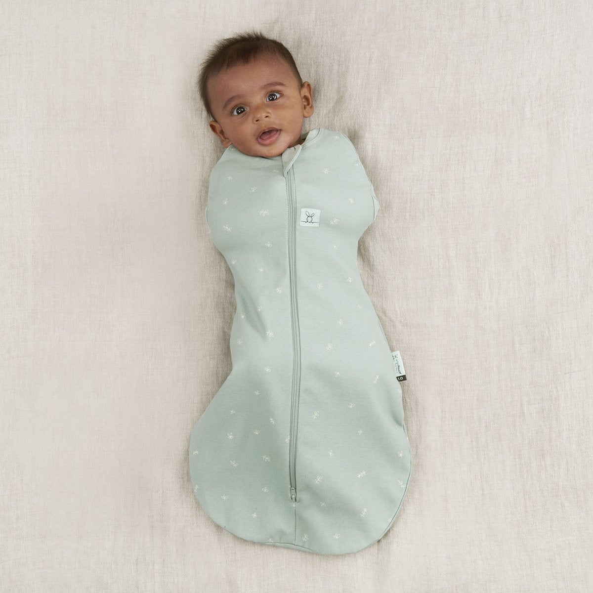 ERGOPOUCH Cocoon inbaker slaapzak  TOG 0.2 - sage - 0/3m