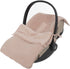 JOLLEIN Voetenzak groep 0+ 3/5punts - gordel basic knit wils rose