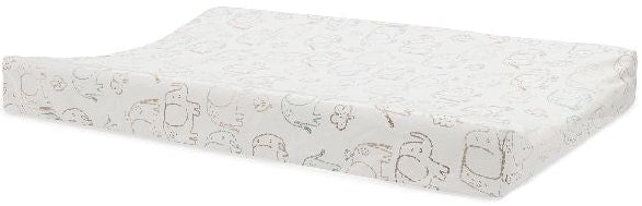 JOLLEIN Aankleedkussenhoes jersey 50x70cm - elephant tales