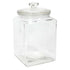 Voorraadpot knop vierkant - 14,4x23,8cm 3L
