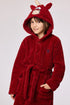 WOODY Unisex kamerjas - donkerrood - 6Y