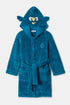 WOODY Unisex kamerjas - groenblauw - 6Y