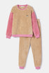 WOODY Unisex sweater en broek - beige - L