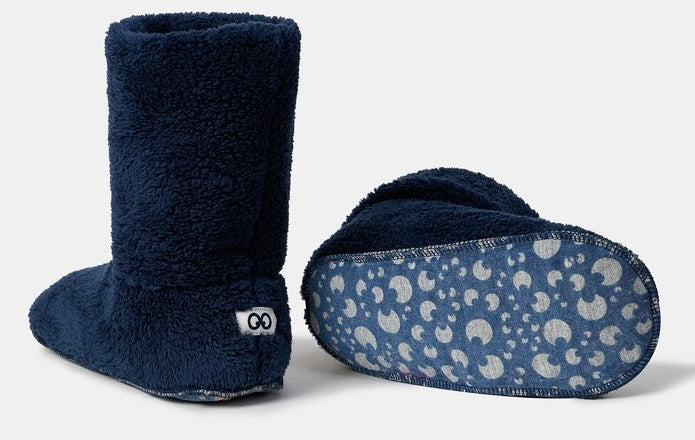 WOODY Pantoffels - donkerblauw - 40/43