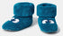WOODY Pantoffels oogjes - groenblauw - 26/30