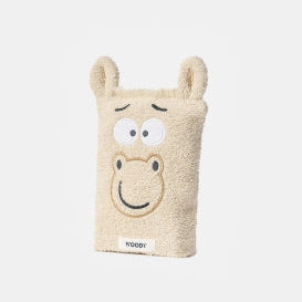 WOODY Washandje - pony