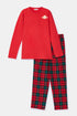 WOODY Jongens pyjama - rood - 12Y