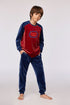 WOODY Jongens pyjama - donkerrood - 4Y