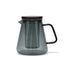 S&P Luma Theepot 83cl met glazen filter en deksel - grijs