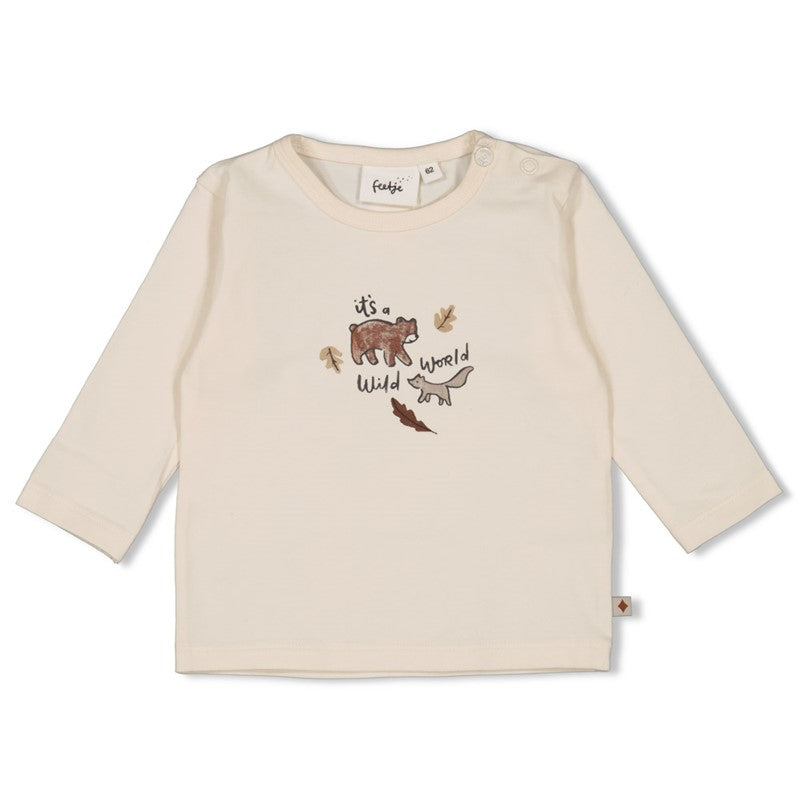 FEETJE Wild World B Longsleeve - offwhite - 74