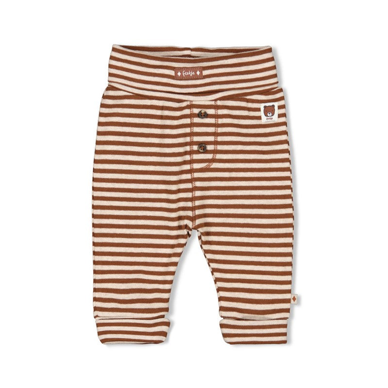 FEETJE Wild World B Broek streep - bruin - 68