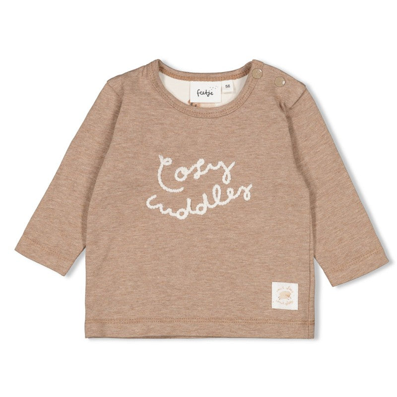FEETJE Sleepy sheepy U Longsleeve - bruin mel.- 50