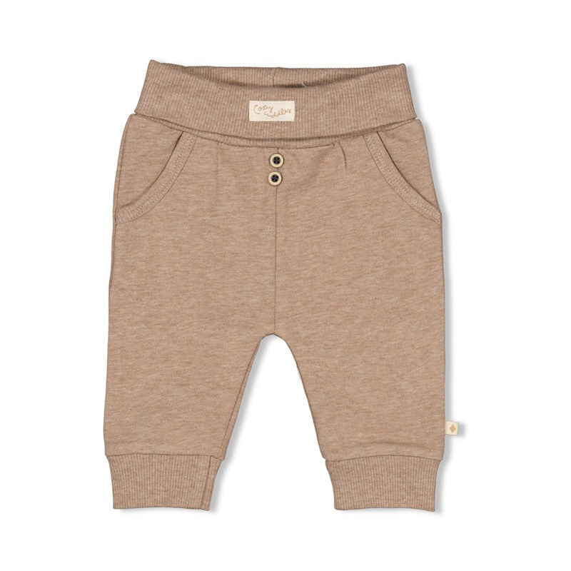 FEETJE Sleepy Sheepy U Broek - bruin mel.- 68