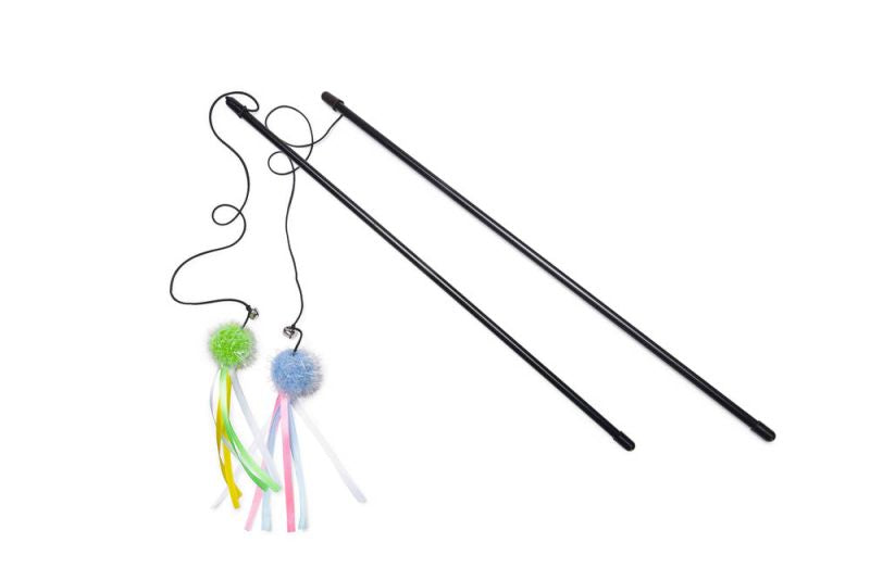 BEEZTEES Kattenhengel Bal met lint - 47cm